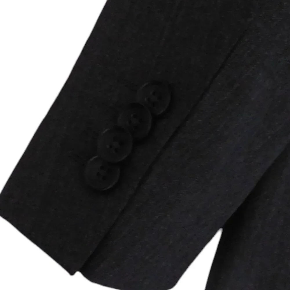 Banana Republic‎ Sport Coat Blazer Suit Jacket 100% wool 2 Button Size 40R Gray